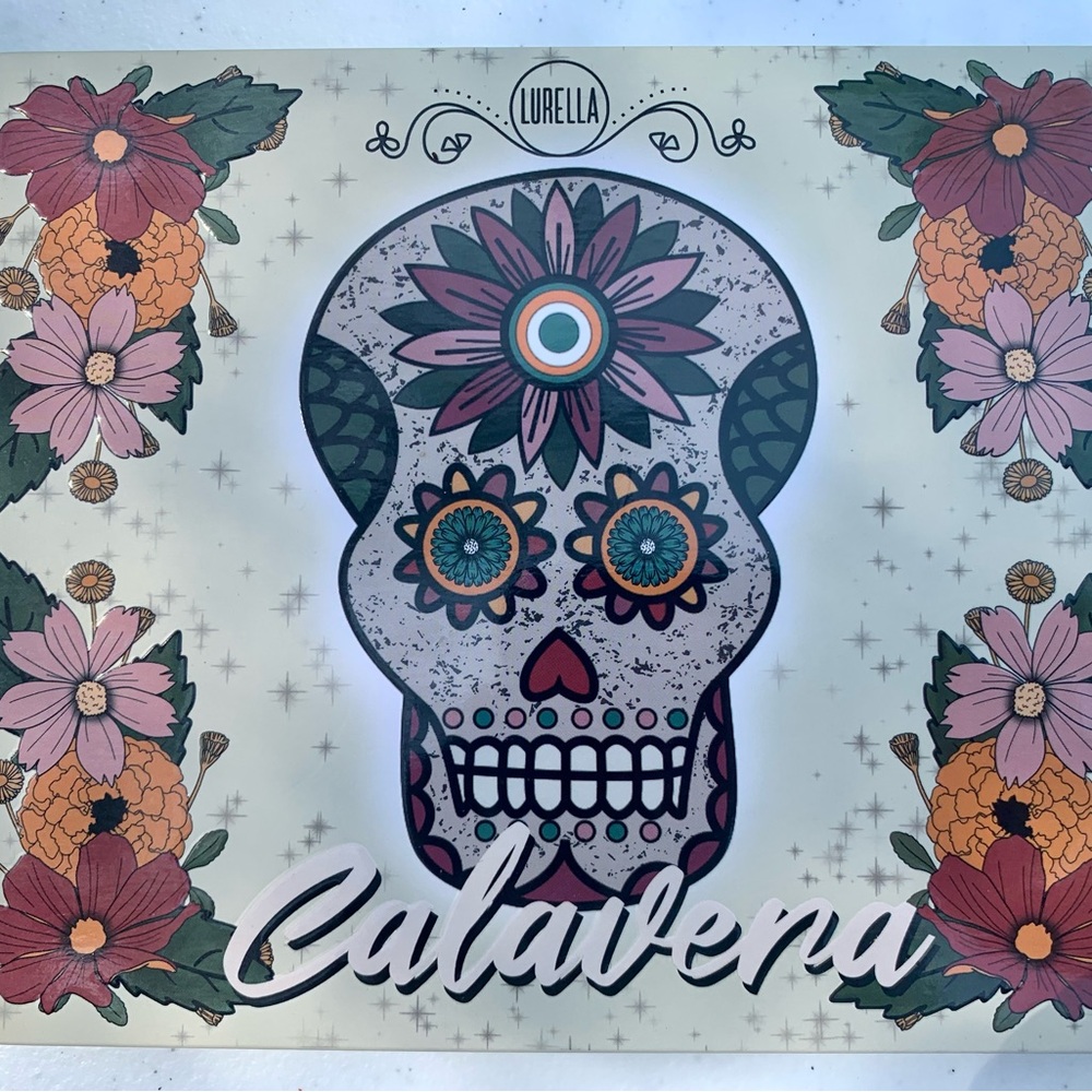 Calavera Eyeshadow Palette - Bold Multicolor